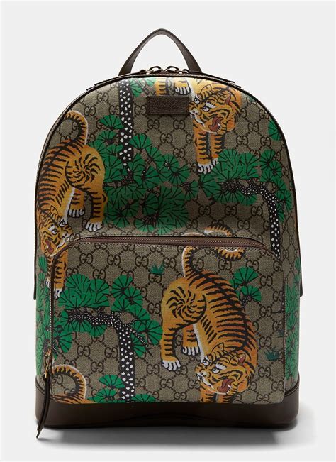 fake gucci bengal backpack|is a gucci bag real.